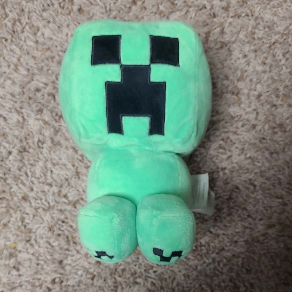 Green Creeper Stuffed Animal Toy